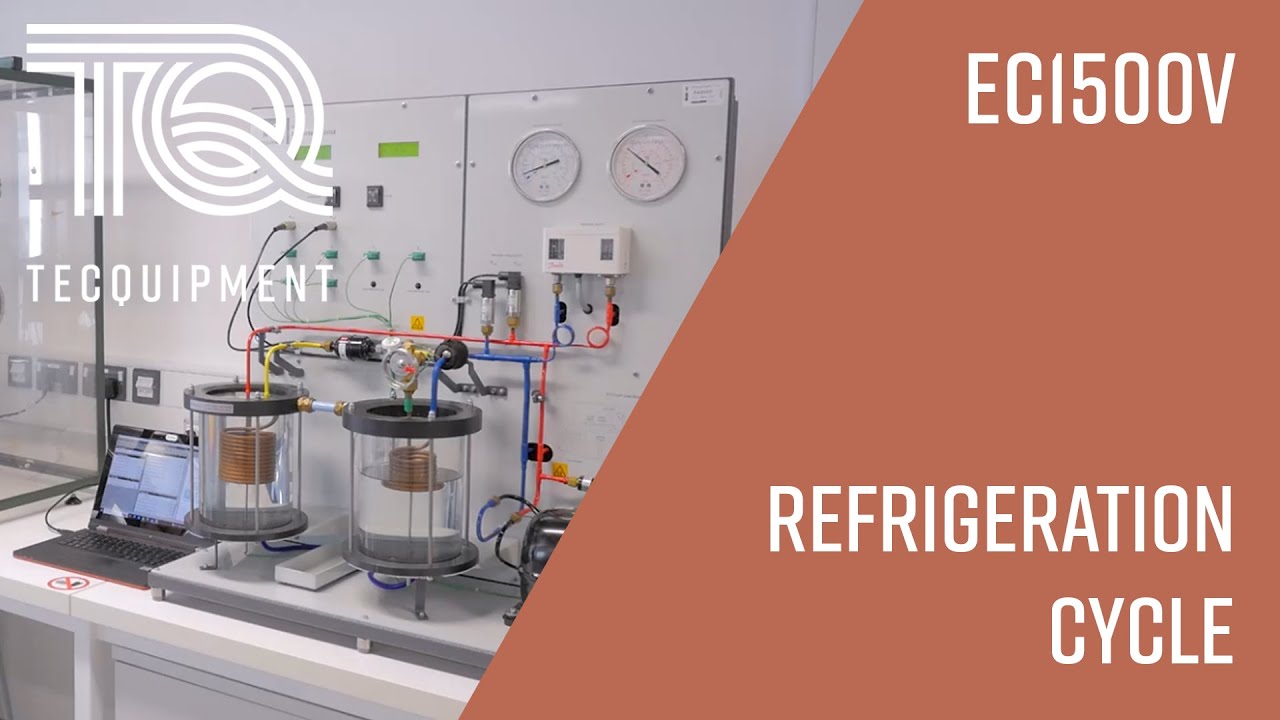 Refrigeration Cycle Trainer Demonstration | TecQuipment EC1500V