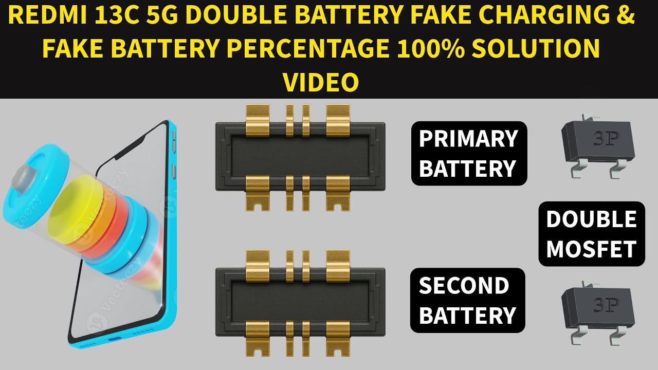 #redmi13c5g DOUBBLE BATERY FAKE CHARGING FAKE BATTER PERCENTAGE SOLUTION 100% #mobilecharging