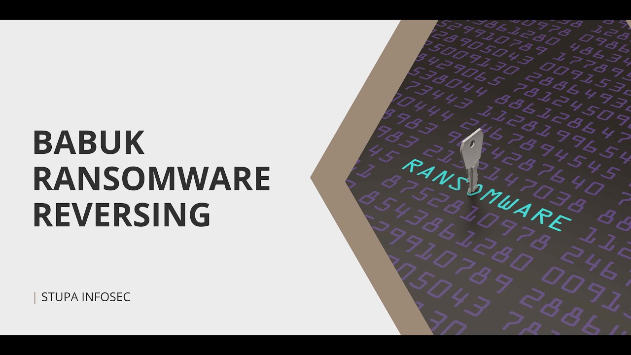 Babuk Ransomware Reversing Video | Stupa Infosec