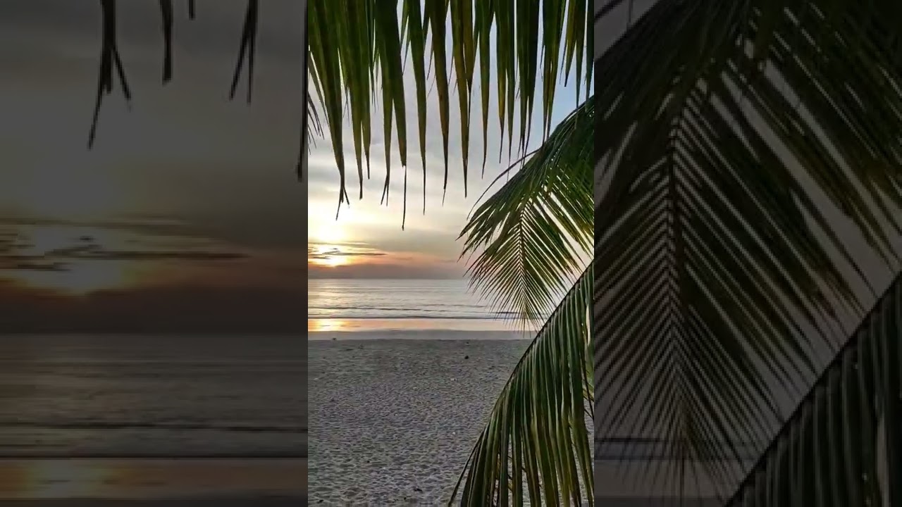Beautiful sunset view from Kota Padukere beach ❤️