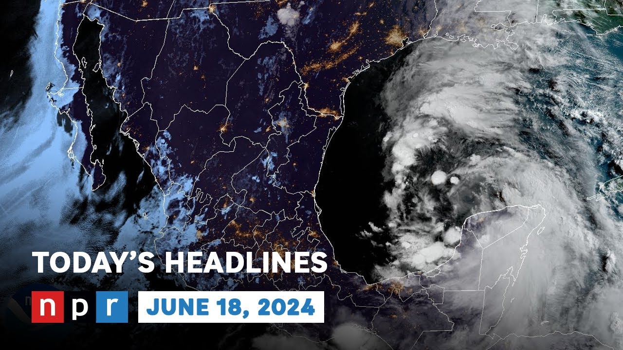 Western Gulf Coast Braces For Tropical Storm | NPR News Now