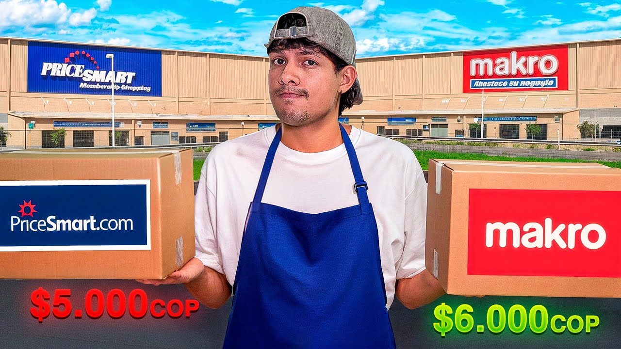 ¿CUÁL es el MEJOR SUPERMERCADO MAYORISTA? PriceSmart vs Makro 🛒 