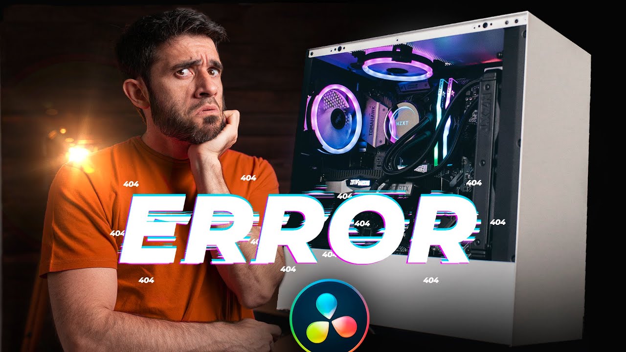 el mayor ERROR al CONSTRUIR un PC para V&Iacute;DEO [Davinci]