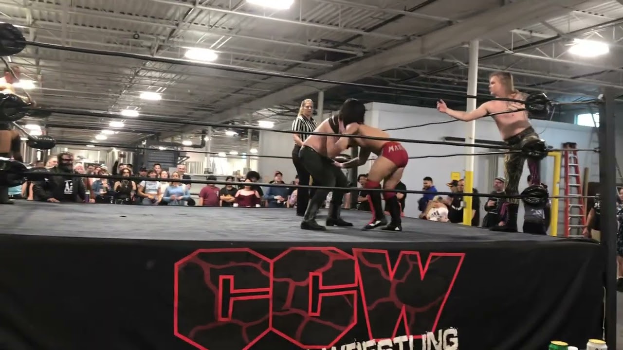 CCW Maverick Town Tag Team Match: The Golden Chileans w/Vinicious vs Nick Turner & Elliott Qrow