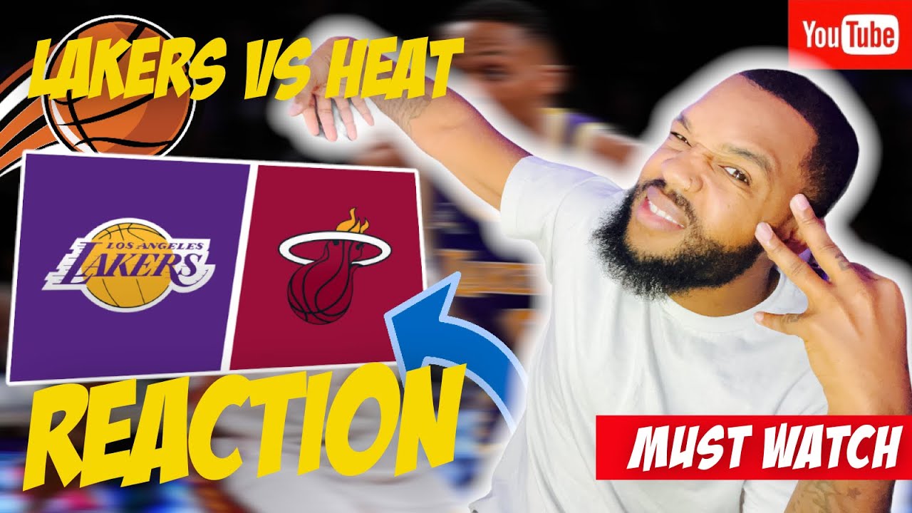 RUSS, AD & MONK WAS 🔥🔥🔥 | Lakers Vs. Heat *REACTION*