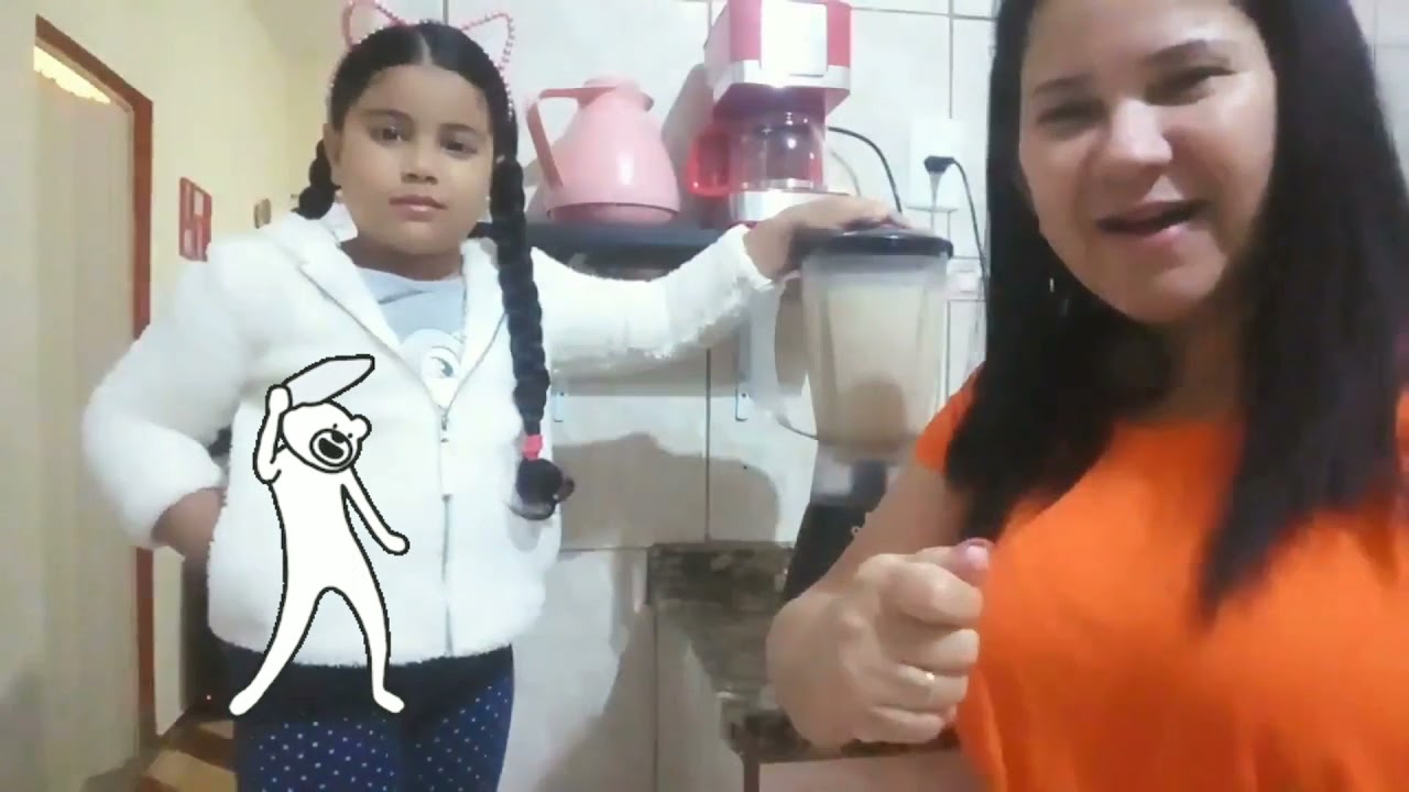 FIZ UM BOLO PUDIM COM A MANU,  DELICIOSO 😋