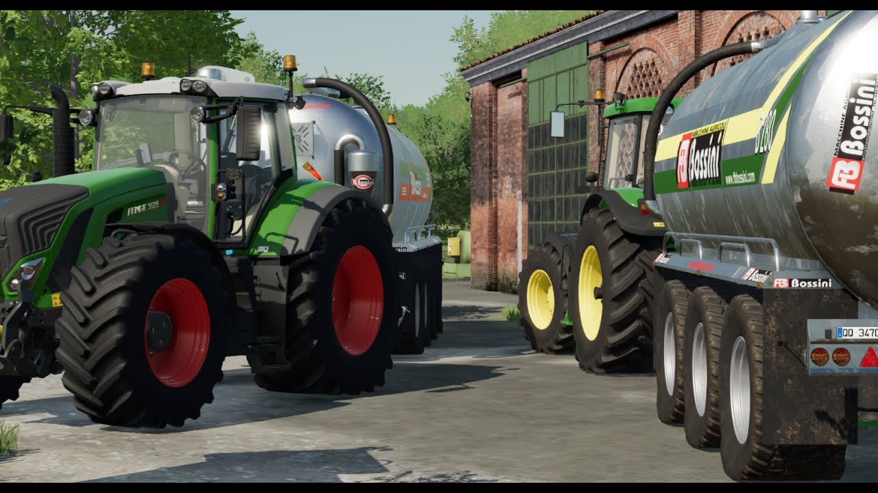 Bossini B350 + Fendt 939 Vario - FARMING SIMULATOR 22
