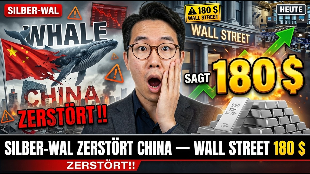 SILBER-WAL ZERSTÖRT CHINA!! WALL STREET SAGT 180 $! SILBER-NEWS HEUTE