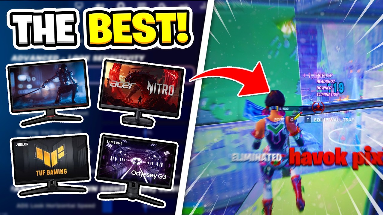 Лучшие игровые мониторы для Fortnite! (2026!)