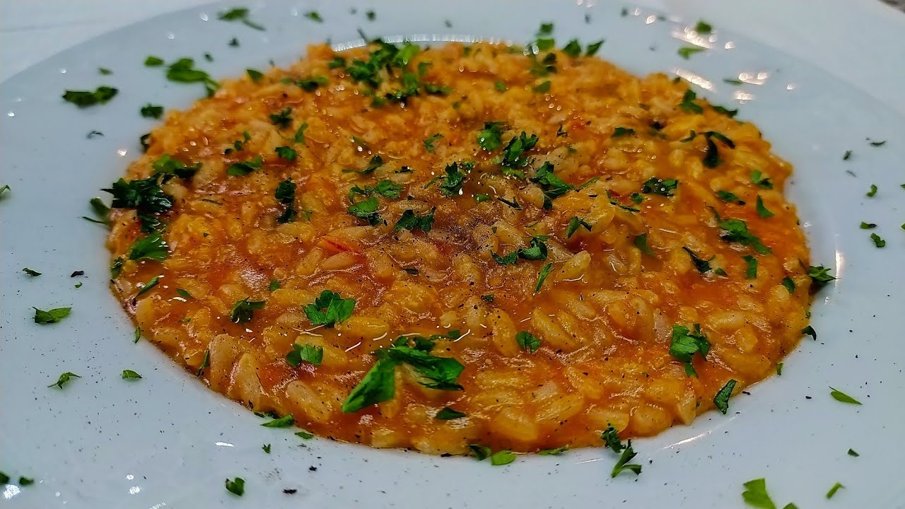 Risotto al pomodoro 🍅 leggero e gustoso