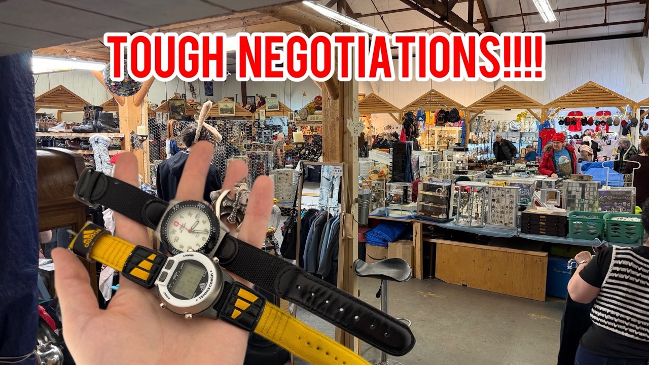 Vancouver Flea Market Watch Hunt: Tough Negotiations, Big Resale Finds