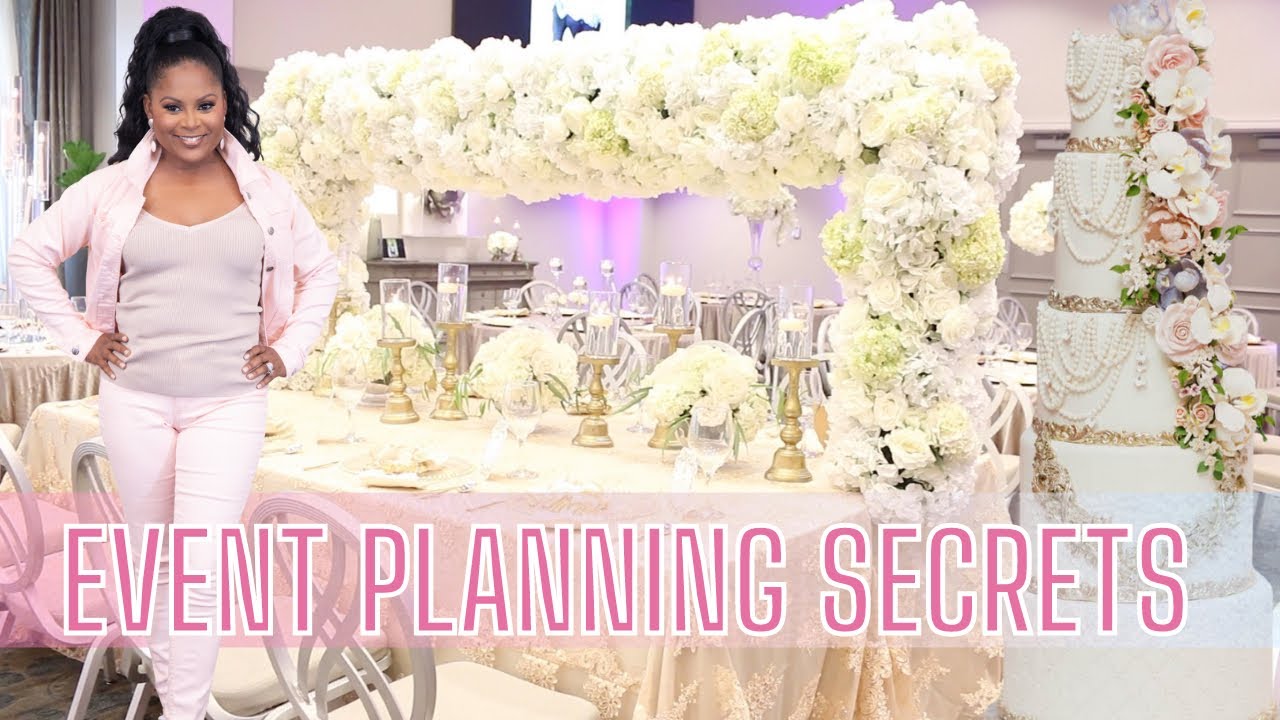 EVENT PLANNING SECRETS| BEHIND THE DESIGN| BACKDROPS, DANCE FLOOR +MORE| LIVING LUXURIOUSLY FOR LESS