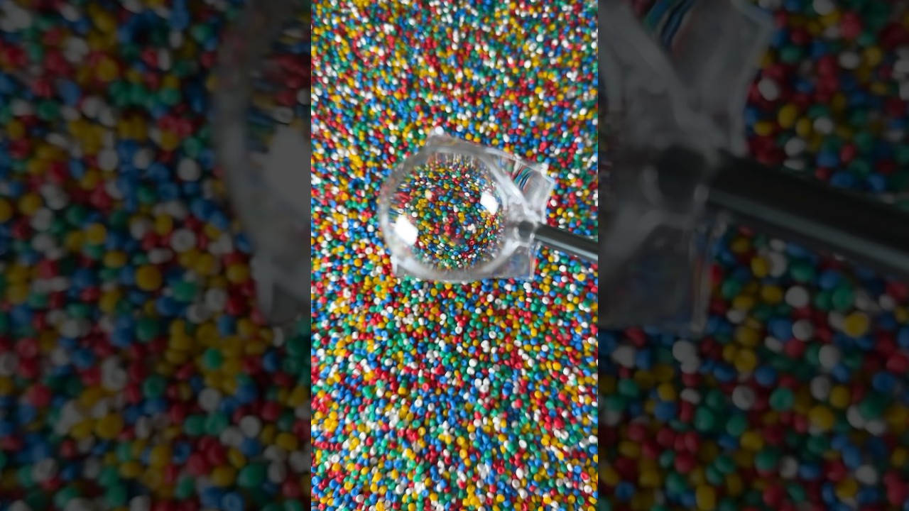Nano Tape Bubble in Plastic Confetti