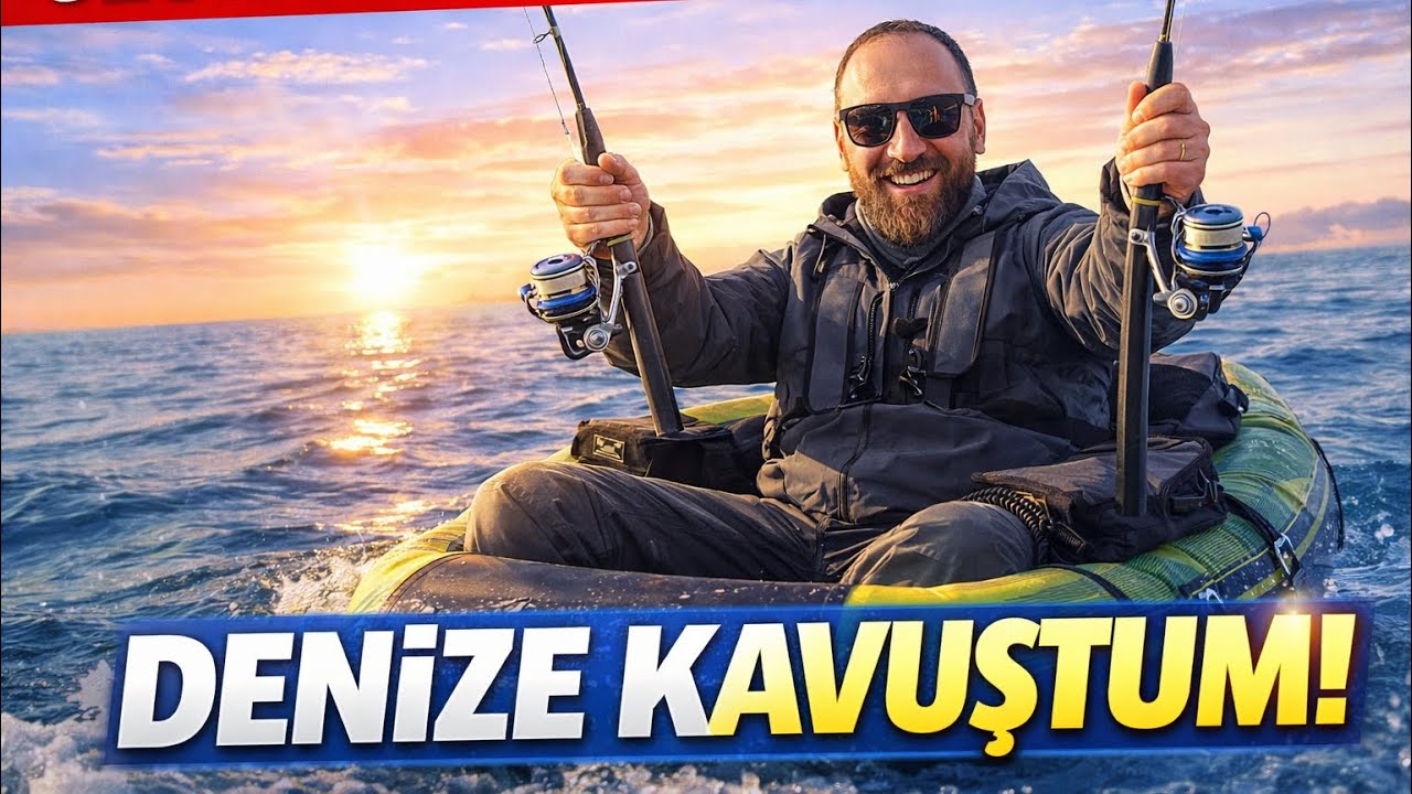 Uzun bir aradan sonra denizle kavuştum. Balık tutmanın keyfi bambaşka... #bellyboat #fishing #fish