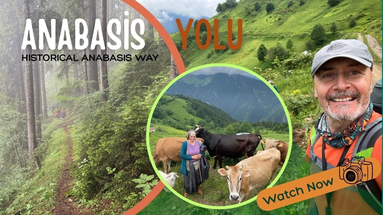 ANABASİS TARİHİ YOLU. ANABASİS HISTORICAL WAY. MAÇKA.KESİNLİKLE YÜRÜNMESİ GEREKEN BİR PARKUR...