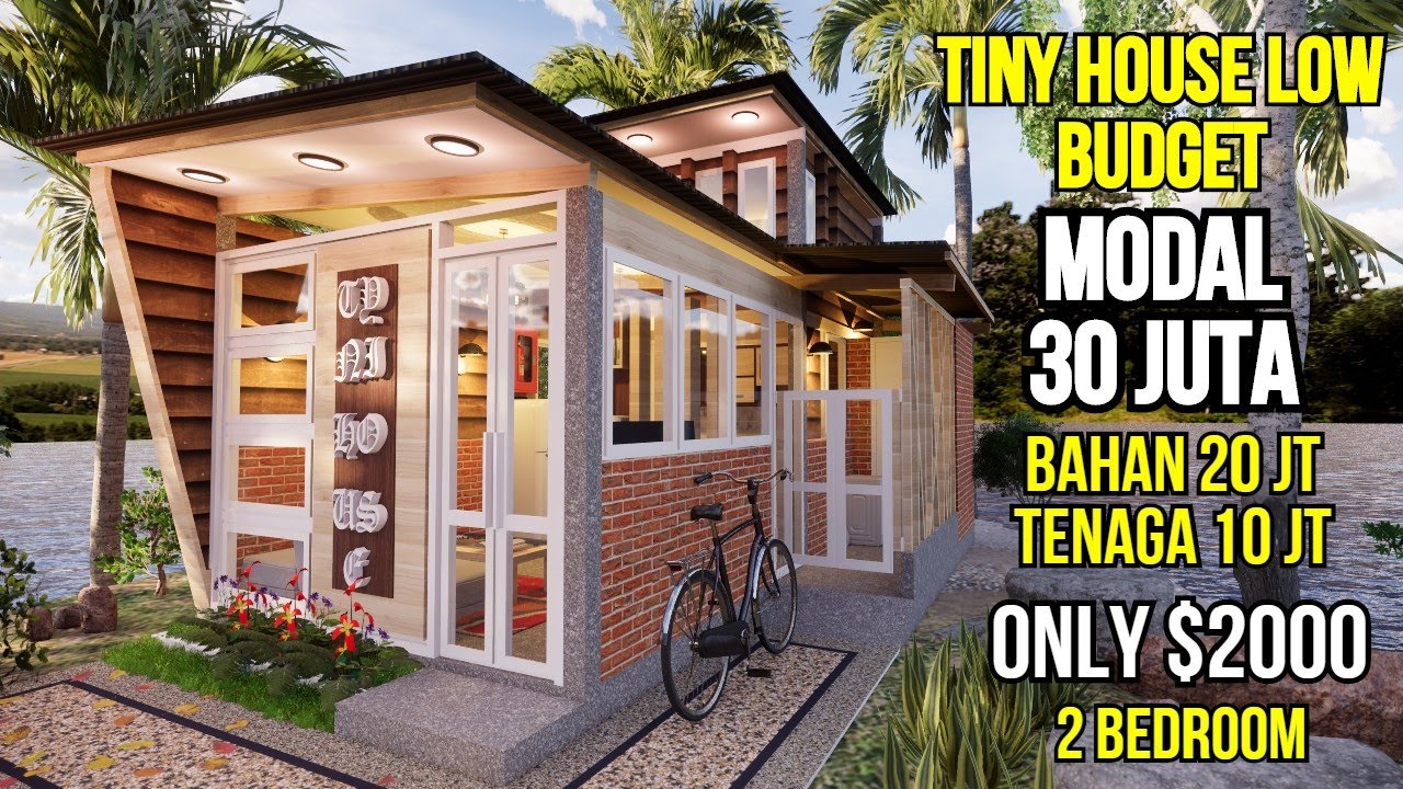 Постройте дом за 30 миллионов индонезийских рупий, TINY HOUSE LOW BUDGET edition