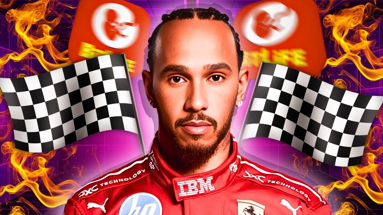 Recreating LEWIS HAMILTON'S RACING CAREER... in BitLife!