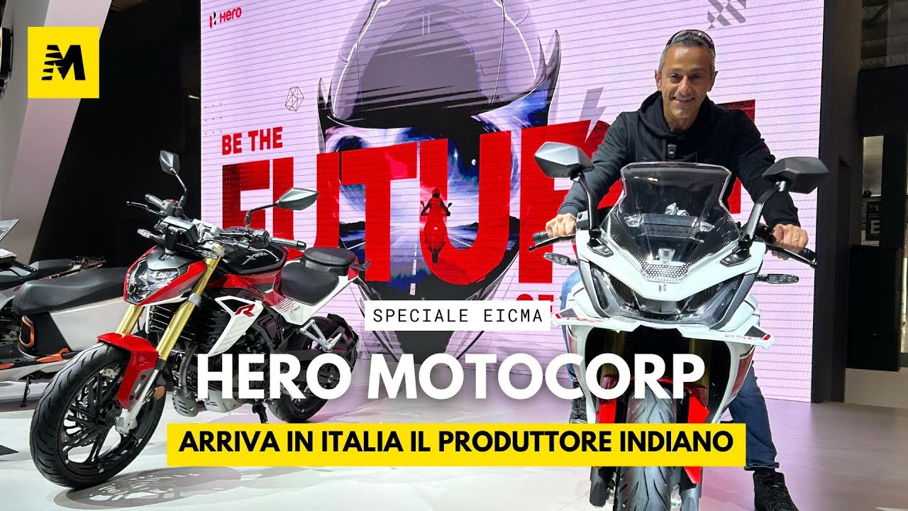 Hero Motocorp arriva in Italia - EICMA 2024