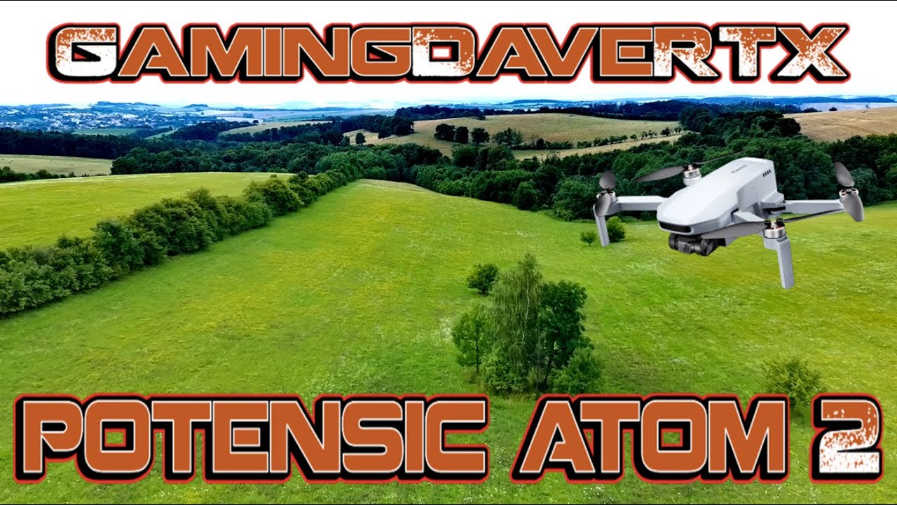POTENSIC ATOM 2 NÁŠ PRVNÍ LET DRONEM 4K30FPS TEST #1 #PotensicAtom2#4KDron #DronDo250g#Novinka2025