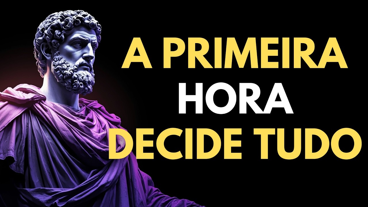SEU DIA É DECIDIDO NA PRIMEIRA HORA | 12 LEIS DO ESTOICISMO 🏛️