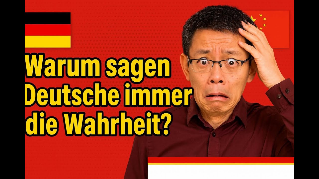 Warum sagen Deutsche immer die Wahrheit? ein Kulturschock.