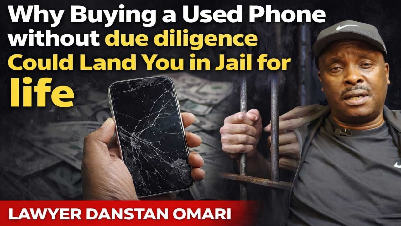 Why Buying a Used Phone without due diligence Could Land You in Jail for life.