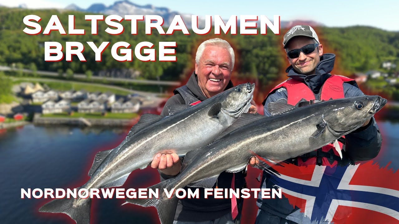 Angeln in Norwegen: Saltstraumen Brygge - Angeln auf Heilbutt, Dorsch, Pollack und Rotbarsch.