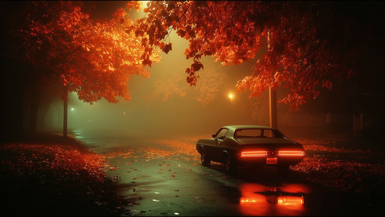 Alone In My Thoughts - Moody Jazz Noir and Gentle Autmn Rain for Loners, Lovers & Dreamers