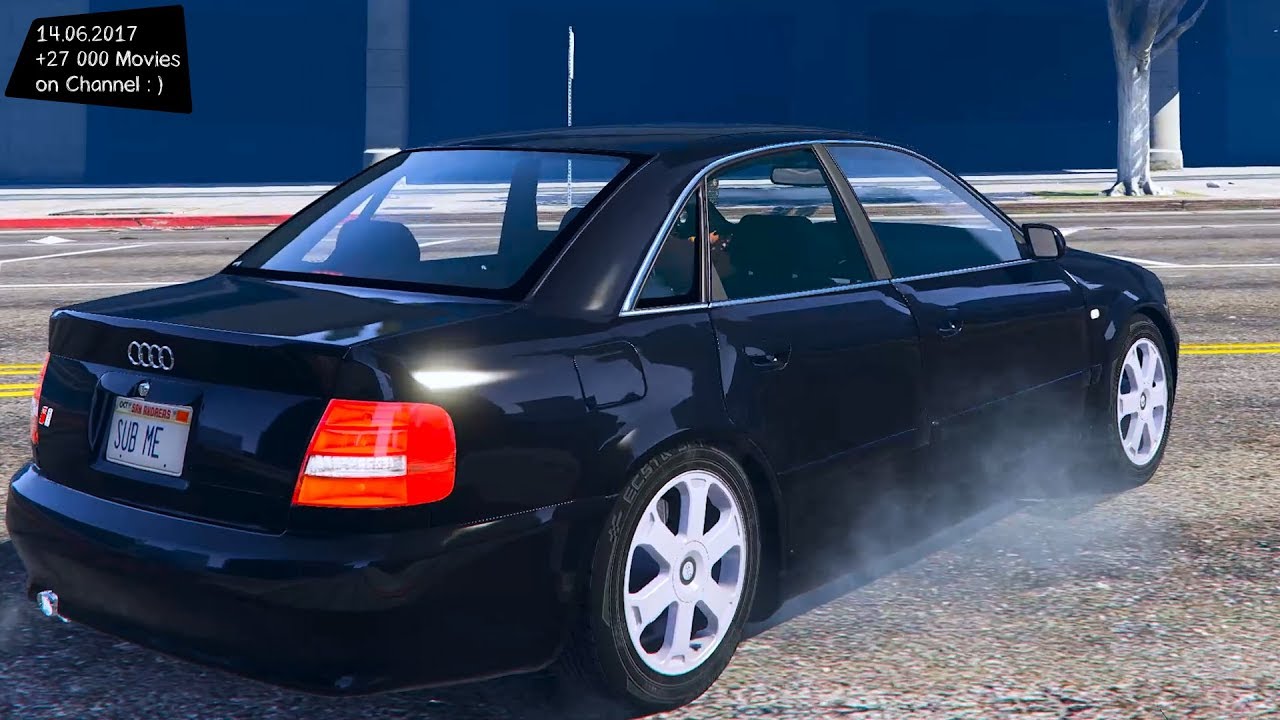 2000 Audi S4 New ENB Top Speed Test GTA Mod Future _REVIEW