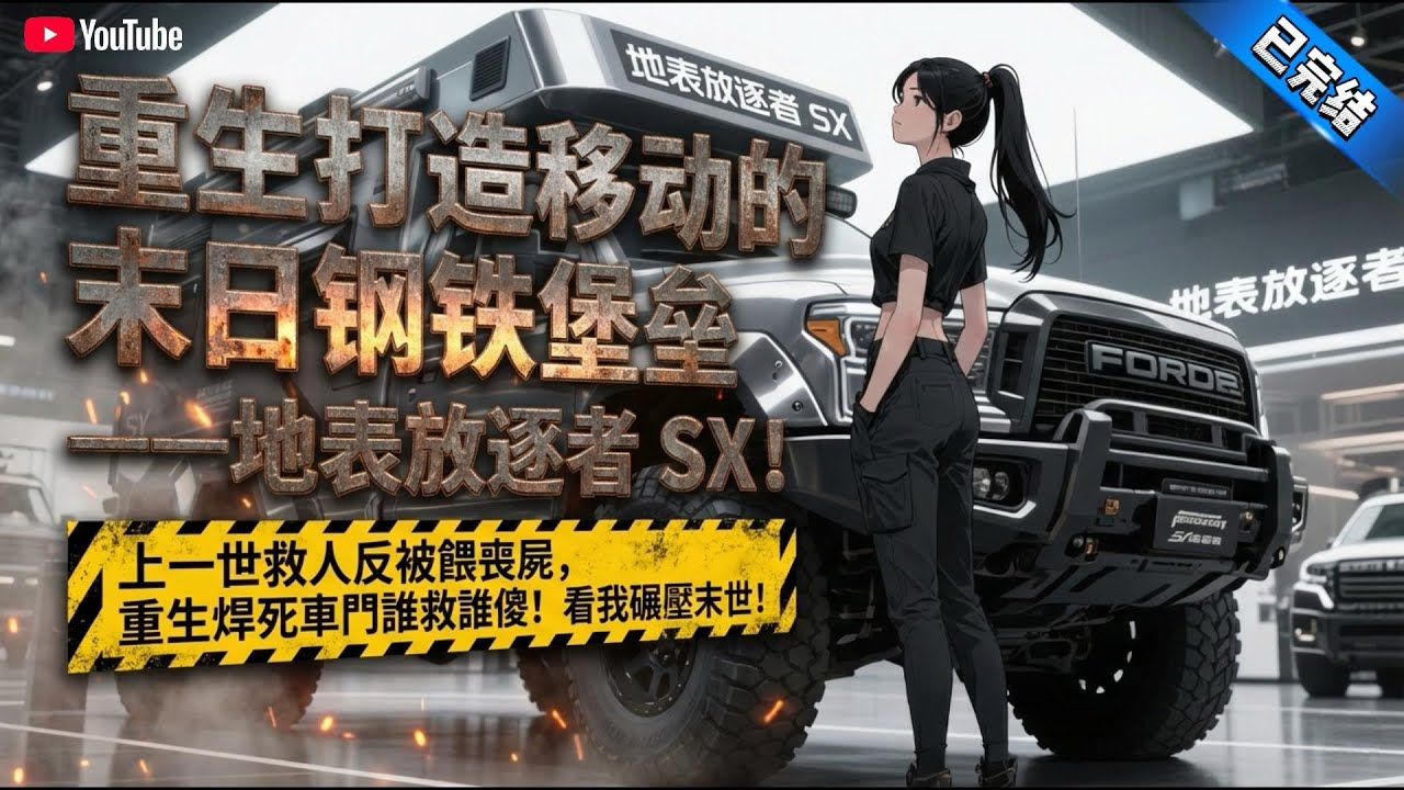 救人反被推入屍潮？😡重生怒砸千萬打造「移動堡壘」碾壓喪屍末世！🚛🔥 #末世重生 #喪屍 #爽文 