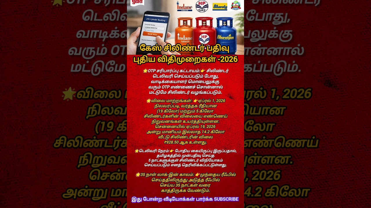 Lpg gas cylinder new rules 2026 #shorts #youtubeshorts #modi #shortsfeed #lpg #booking #trending #yt