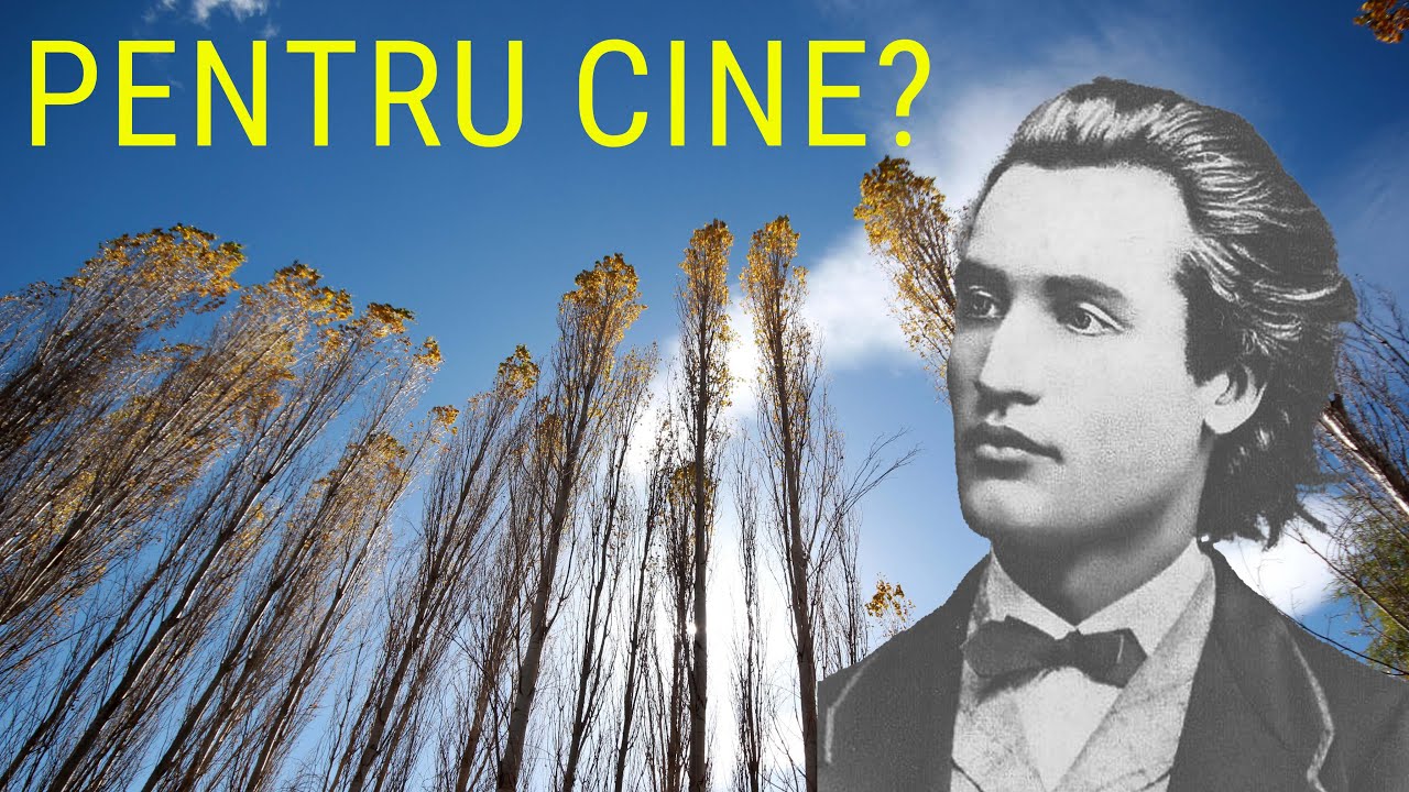 Pe lângă plopii fără soț - pentru cine a fost scrisă? Iubirea dramatică a lui Mihai Eminescu