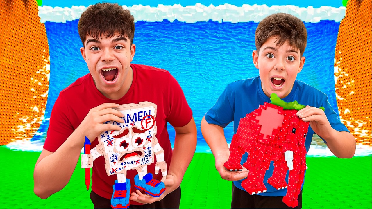 ESCAPAMOS del TSUNAMI BRAINROT en ROBLOX!