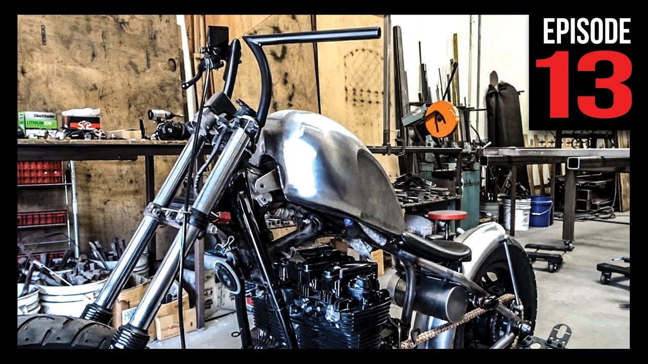 Bobber Metal Fabrication - Day 3 - Episode 13