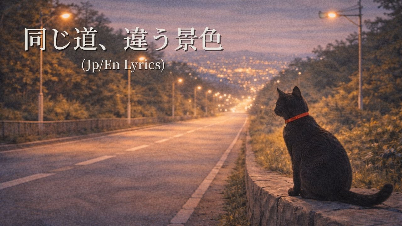 同じ道、違う景色《Same Road, Different Scenery》 – PANTIN Music Studio (Jp/En Lyrics)