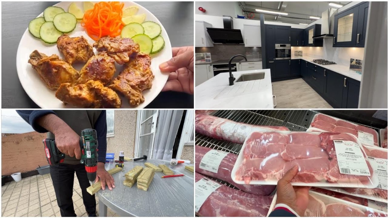 My Summer Productive Routine - Garden Work - Costco Shopping 🛍️ - Chicken Fry - Konkani UK vlog