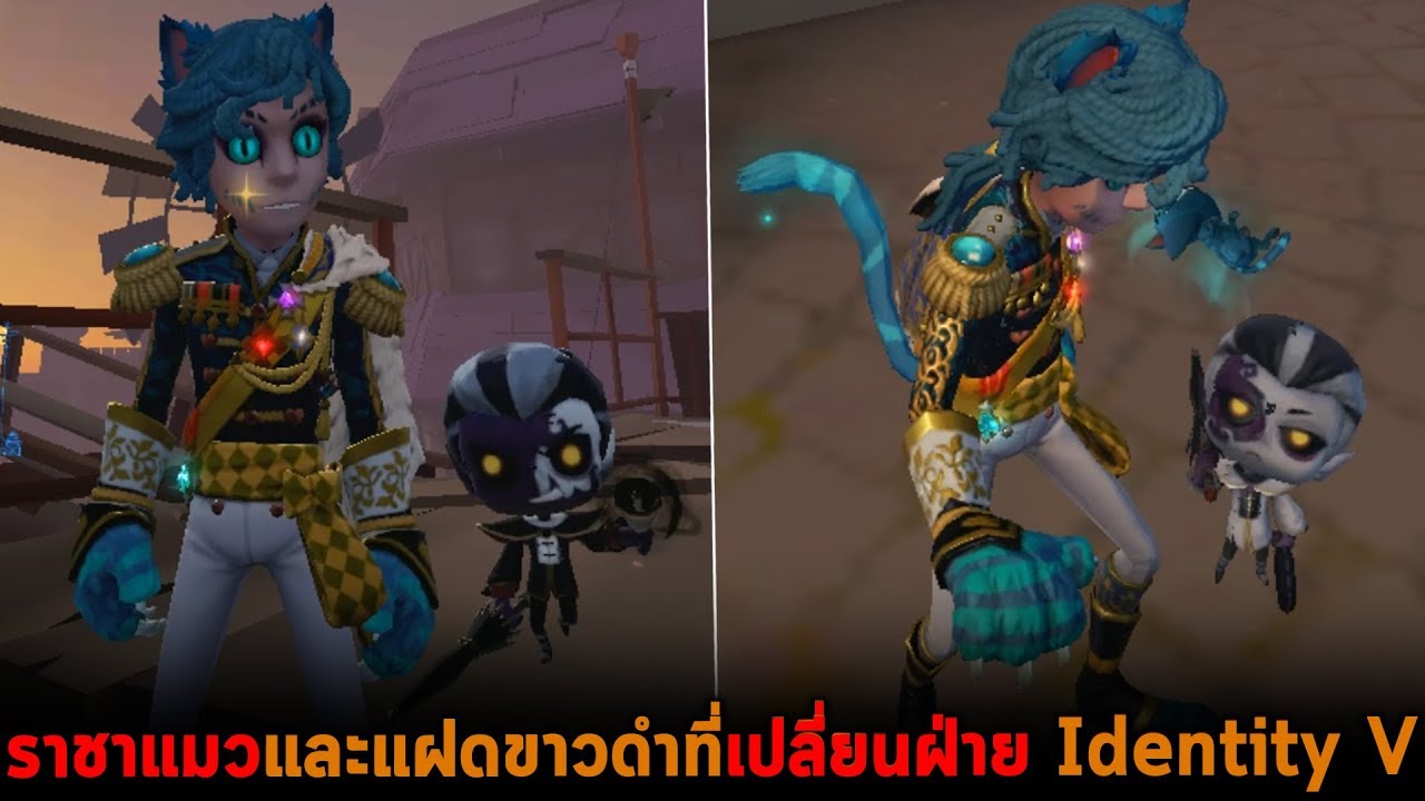 ราชาแมวและแฝดขาวดำที่เปลี่ยนฝ่าย Identity V