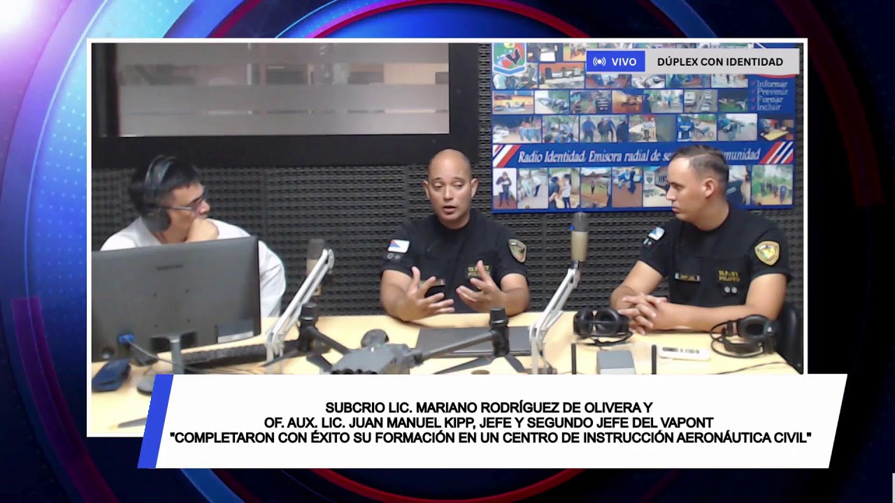 SUBCRIO LIC. RODRÍGUEZ DE OLIVERA Y OF. AUX. LIC JUAN MANUEL KIPP, JEFE Y 2DO JEFE DEL VAPONT