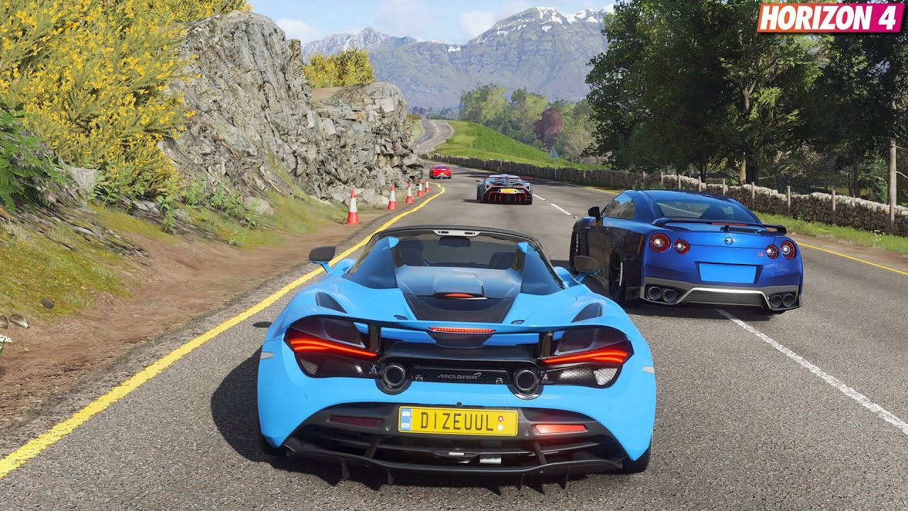 Forza Horizon 4 - 1,000HP ! McLaren 720S Spider | Goliath Race Gameplay