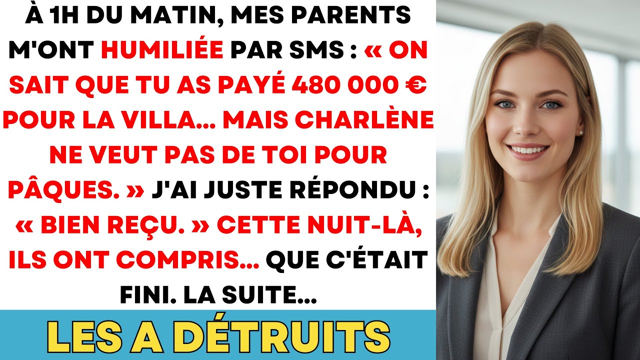 Mes Parents M'ont HUMILIÉE « Ne Viens Pas À Pâques, Ta Sœur S'occupe De Tout » Après Que J'ai Payé..