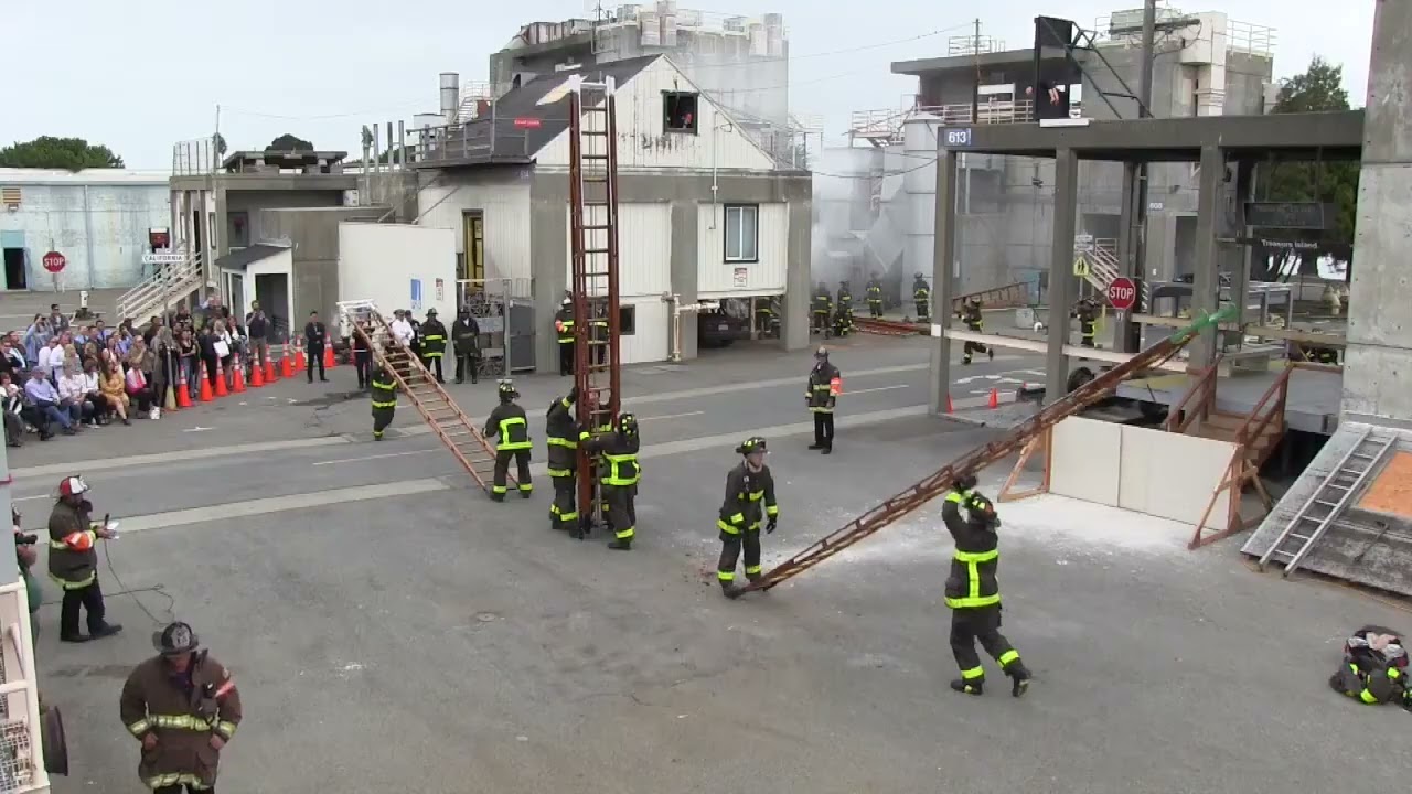 SFFD 122nd Graduation Fire Ground Ops Demo