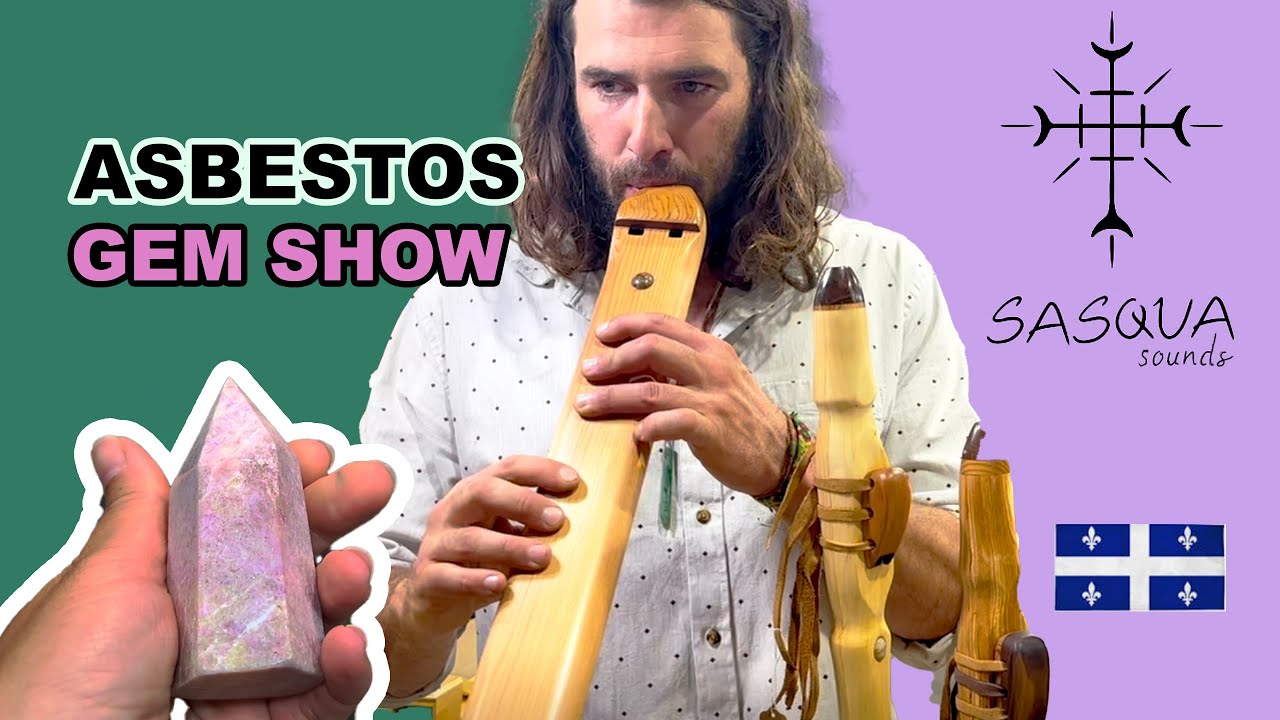 Asbestos Gem Show - Nephrite Jade +  Interview with Sasqua Sounds !!!!!