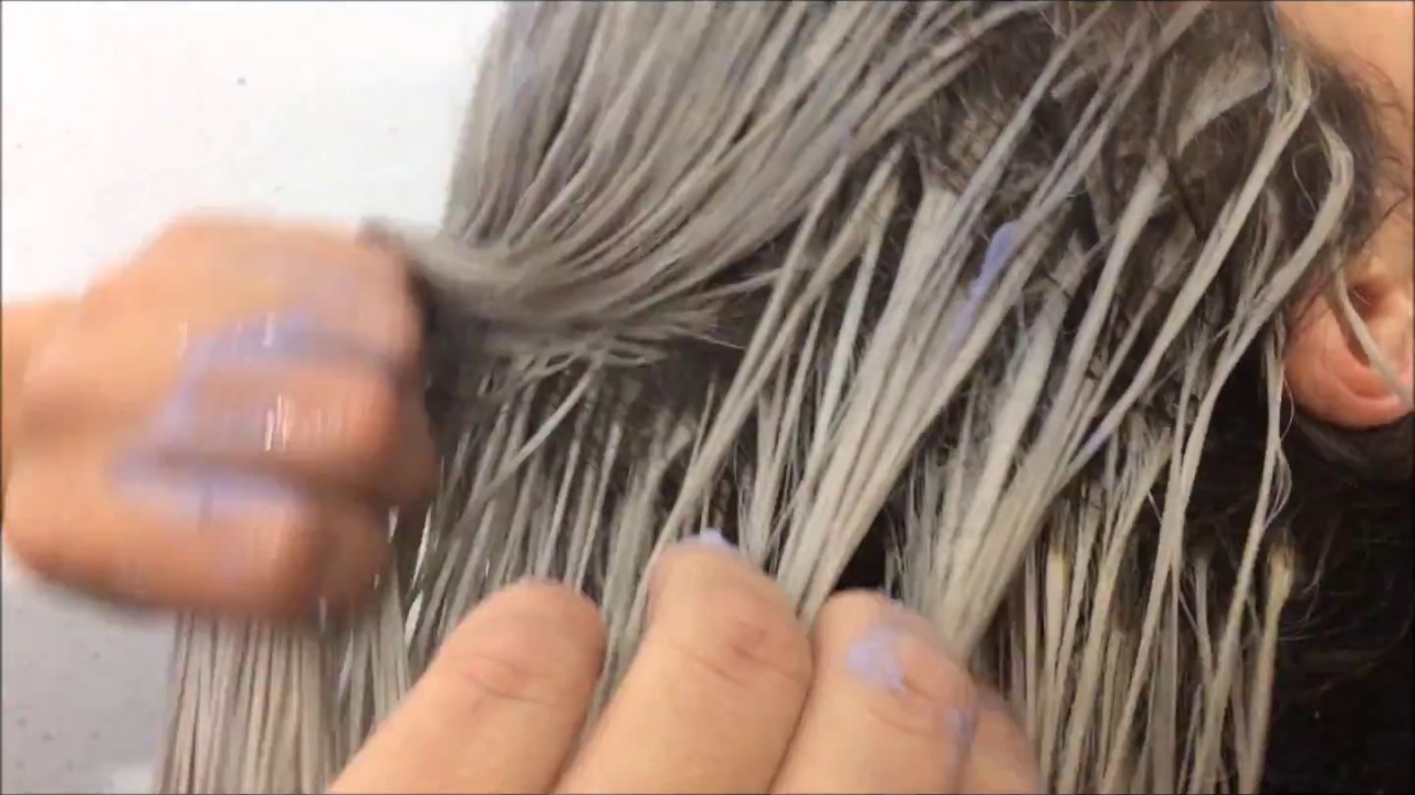Luzes platinadas na touca, passo a passo Descoloração, tonalização por Jhonatan Hairs