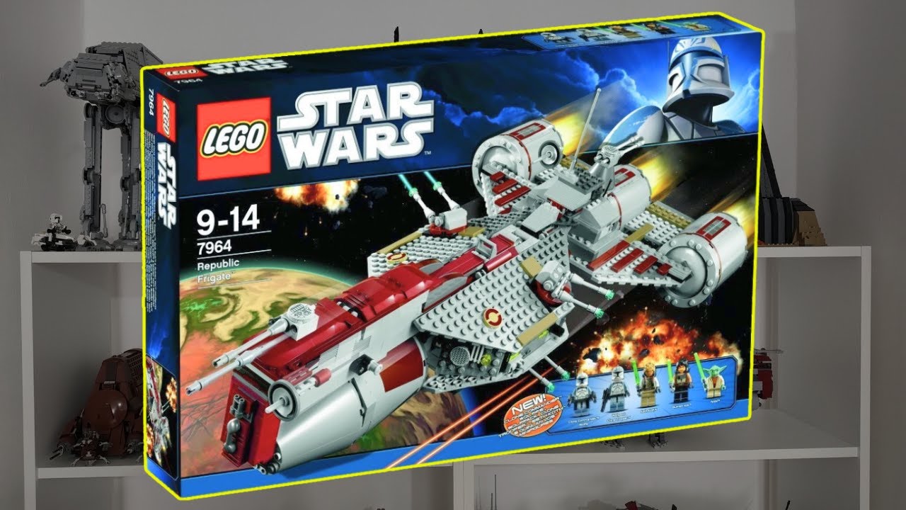 RECENZE LEGO STAR WARS 7964 REPUBLIC FRIGATE
