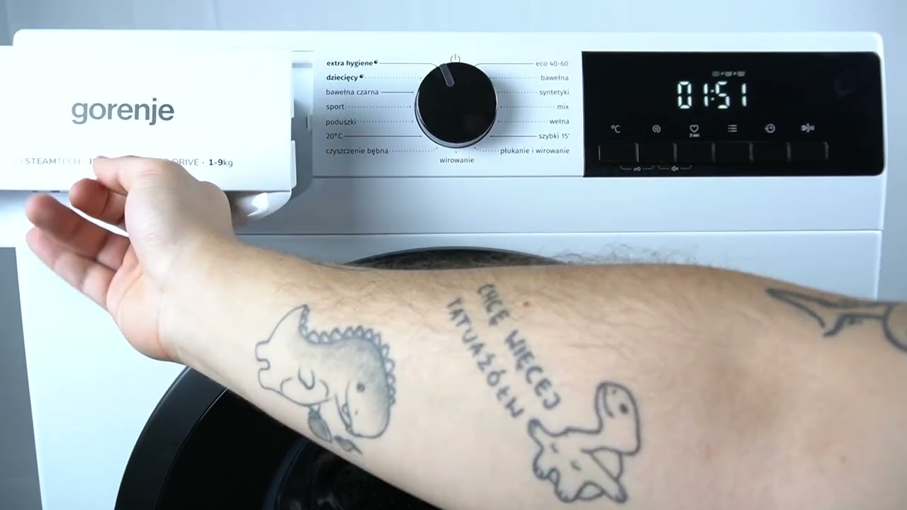 Стиральная машина GORENJE - Как подготовиться к первому использованию | Что делать перед первым запу