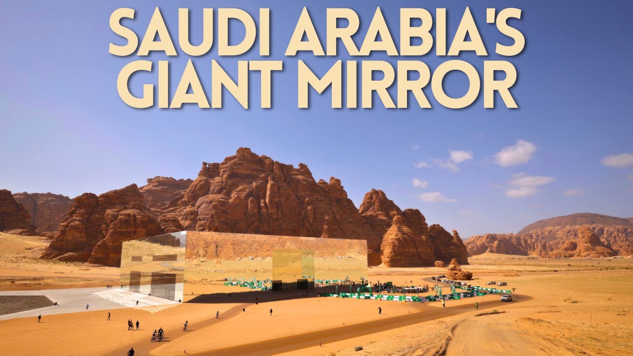 Saudi Arabia Built a Giant MIRROR in the Desert… and It’s INSANE