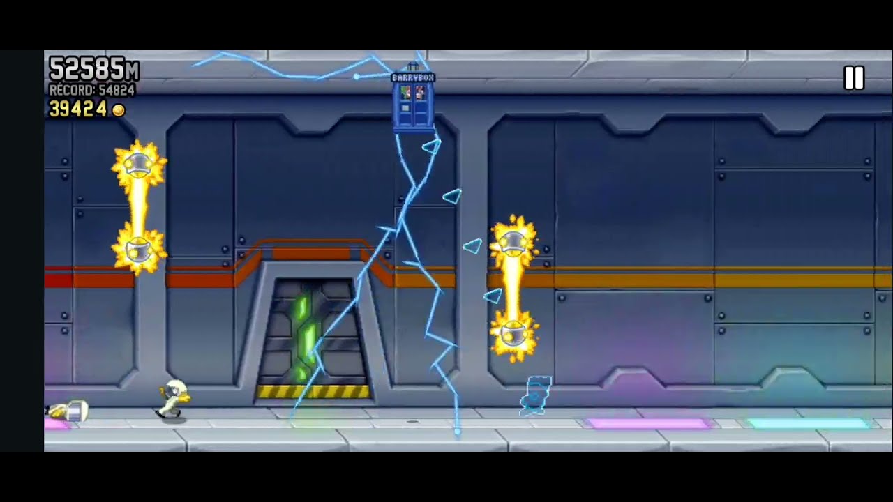 Superando mi récord en Jetpack Joyride con lotería final