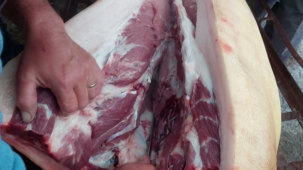 🐷 Taierea porcului. Cum se transeaza porcul?