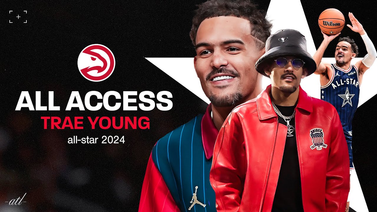 ALL ACCESS 🎥 Trae Young at NBA All Star 2024 🌟🥶