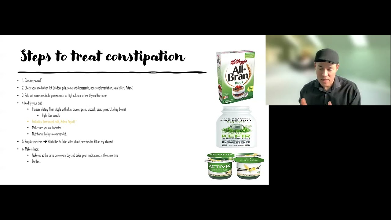 Constipation in Parkinson's Disease. What to do?